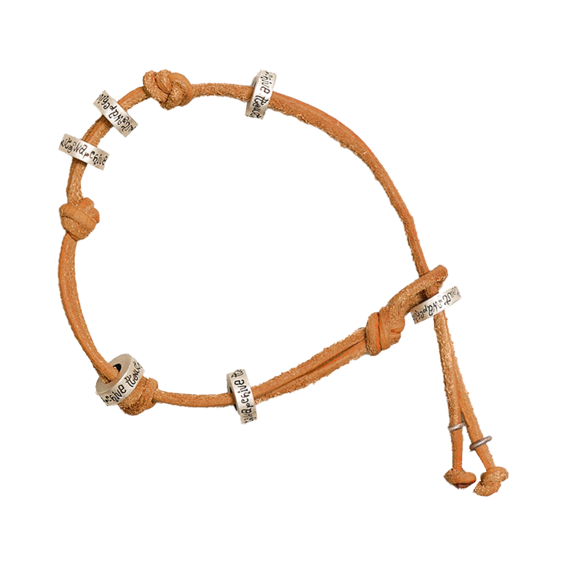 토우토우아카이브 몬다 레더 팔찌 브라운(TOWTOW.ARCHIVE Monda Leather Bracelet Brown)