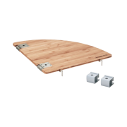 Snow Peak Bamboo Corner Table Extension L