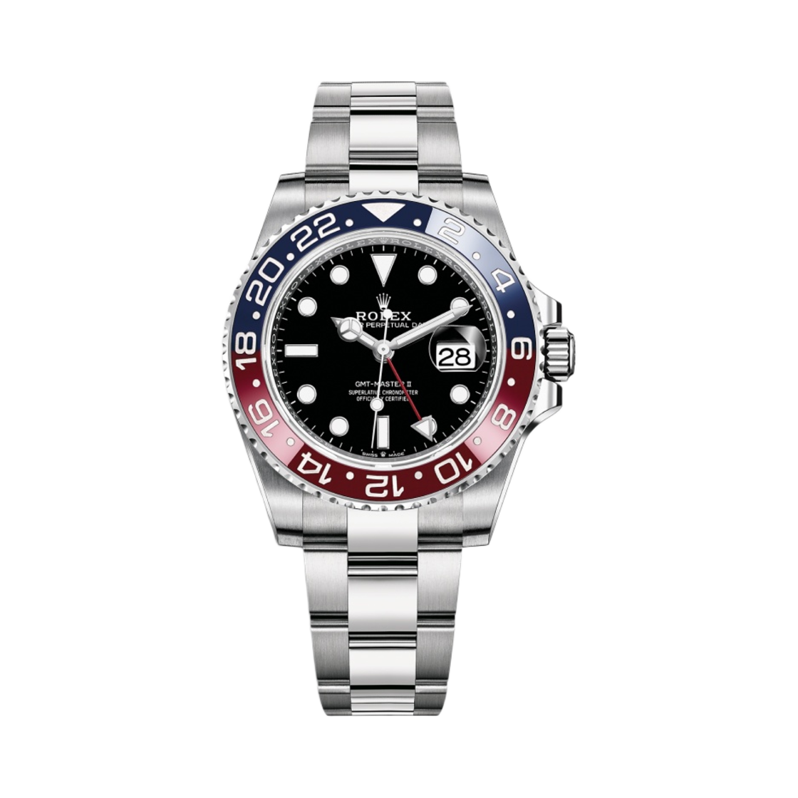 126710BLRO Rolex GMT-Master II 40mm 126710BLRO Black Oyster - 대표 이미지 #1