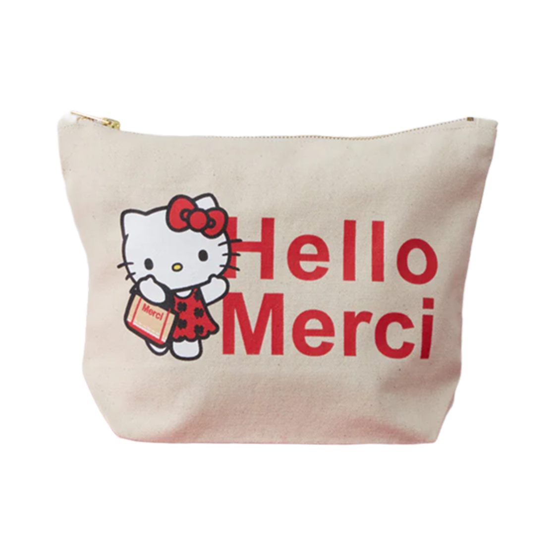 - Merci x Hello Kitty Pouch Cream