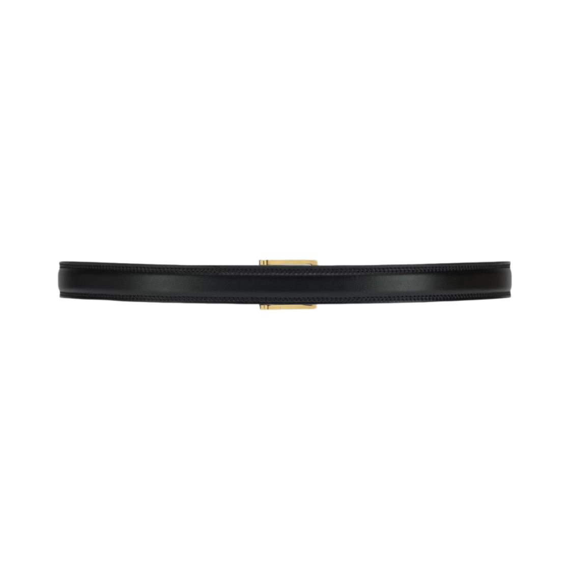 구찌 벨트 직사각형 버클 블랙 레더(Gucci Belt with Rectangular Buckle Black Leather) - 2