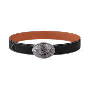Louis Vuitton LV Shield 35mm Reversible Belt Black