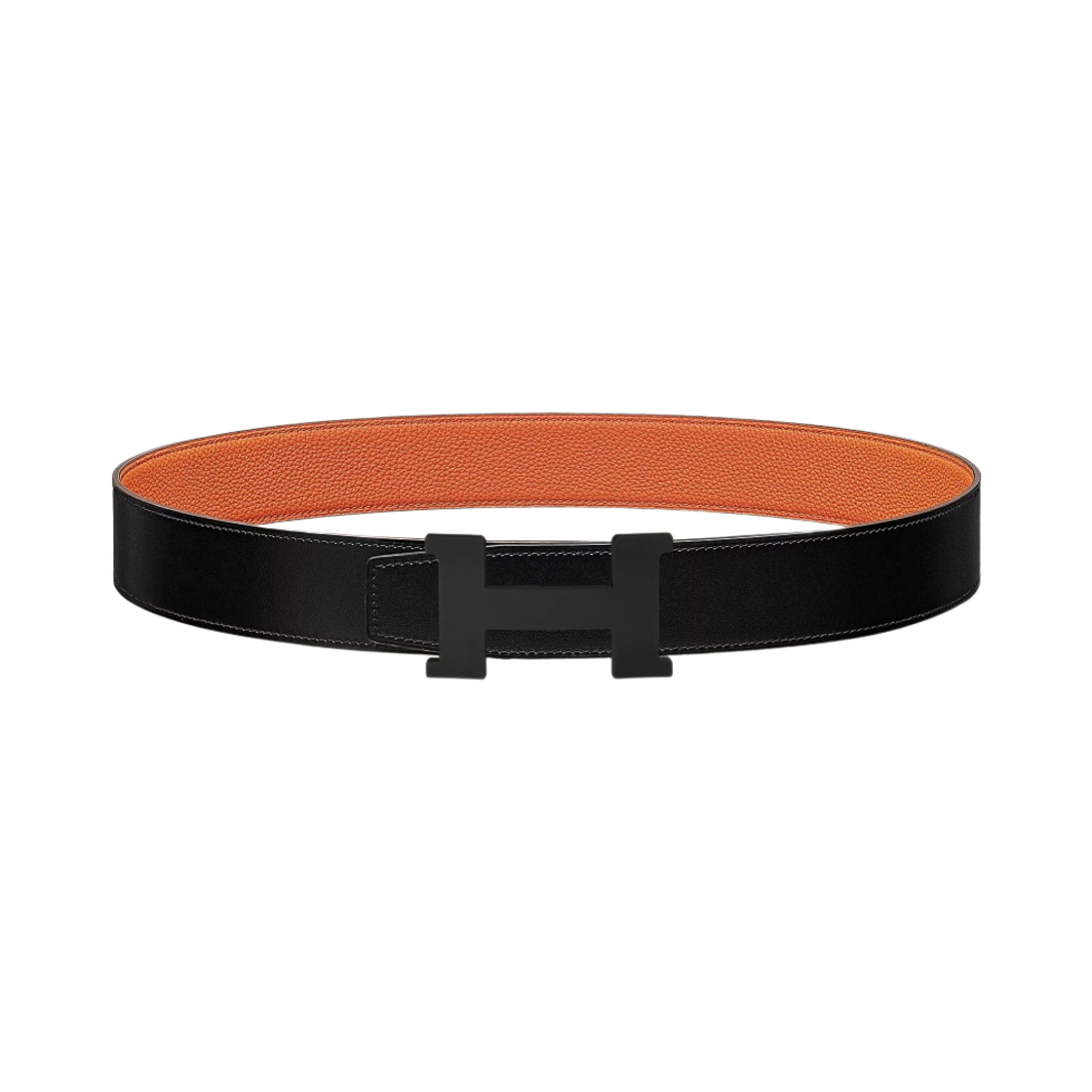 에르메스 콘스탄스 벨트 버클 & 리버서블 가죽 스트랩 38mm & 누아 누아 오랑쥬(Hermes Constance Belt Buckle & Reversible Leather Strap 38mm & Noir Noir Orange) - 1