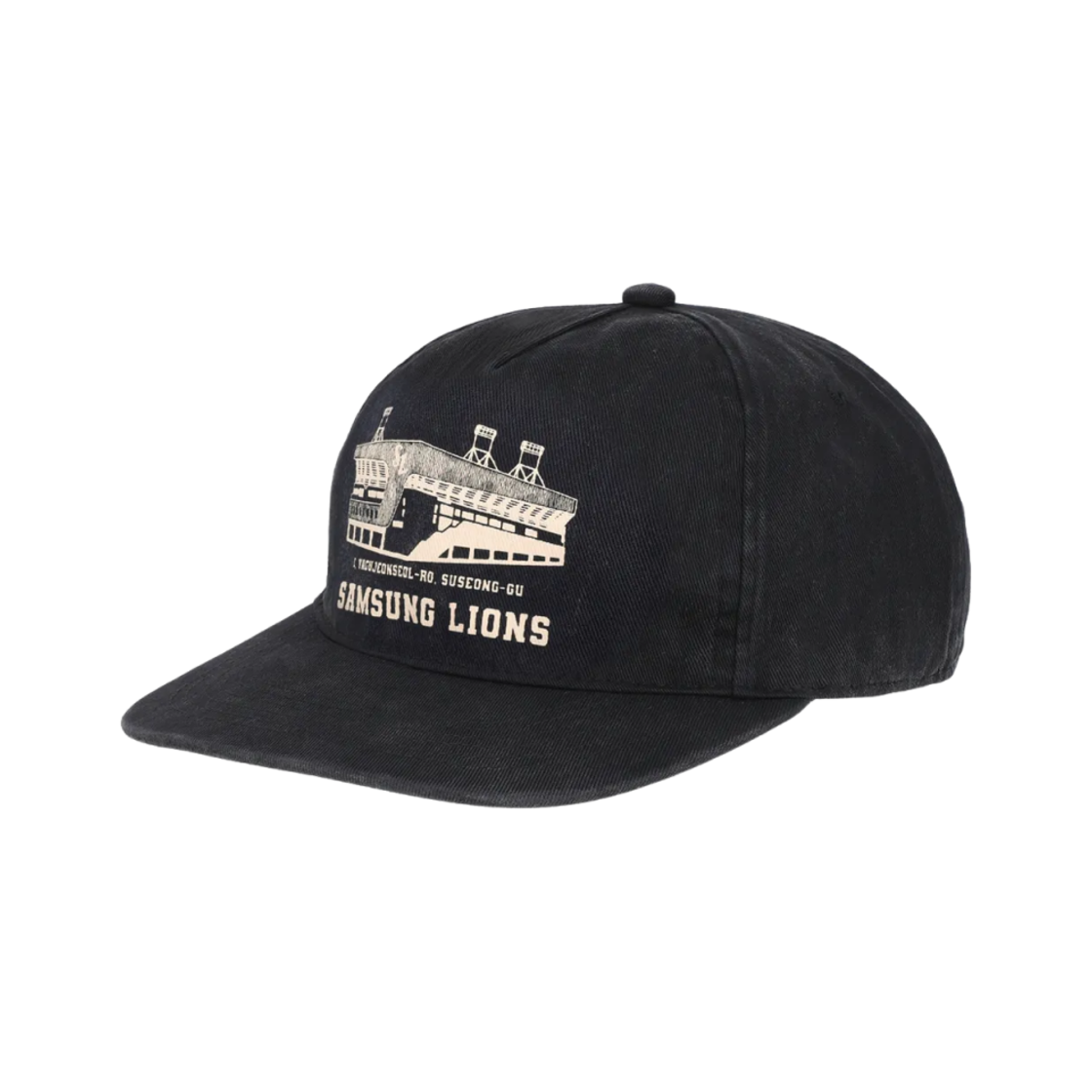 KBO 볼파크 볼캡 대구 삼성 라이온즈 블랙(KBO Ball Park Ball Cap Daegu Samsung Lions Black)