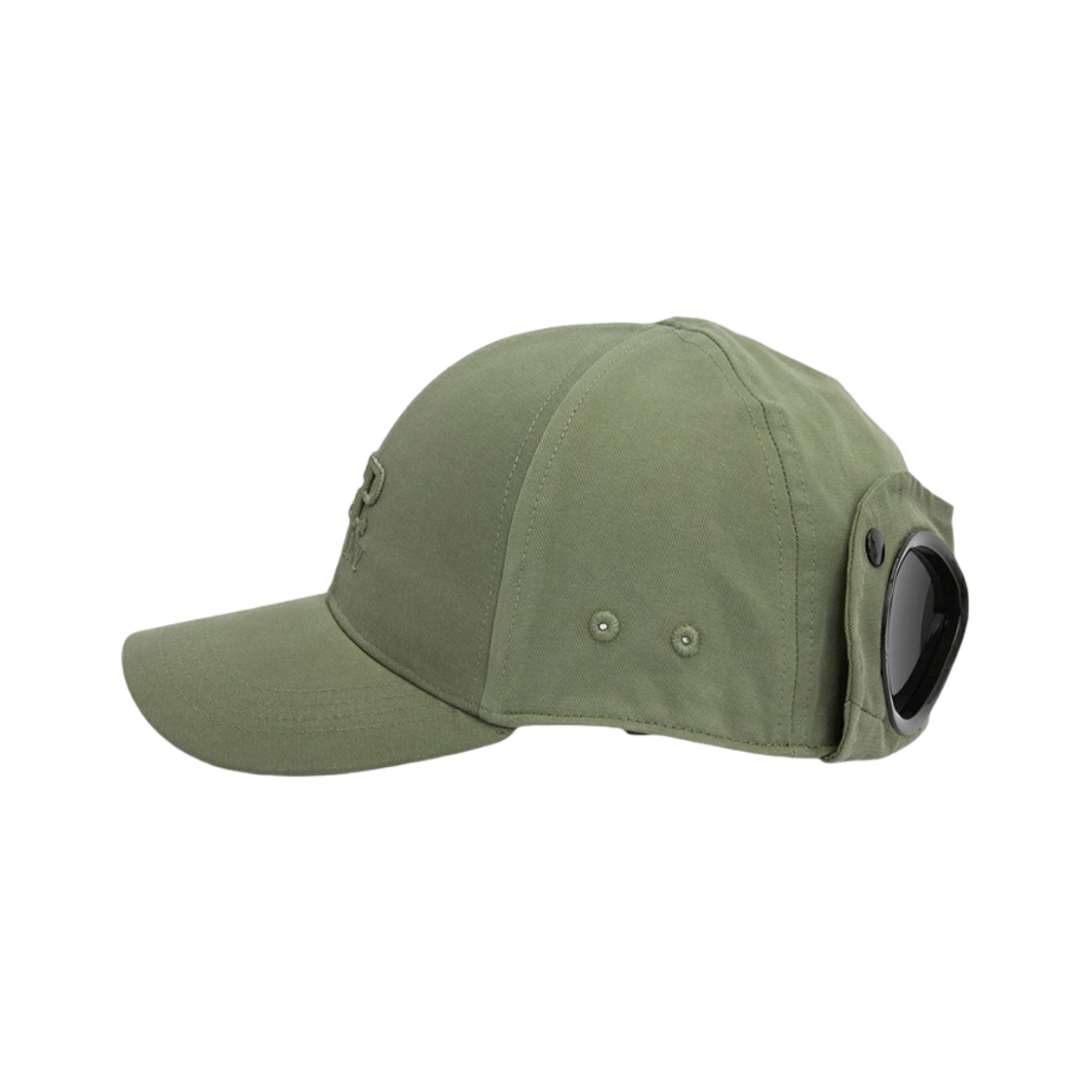 (키즈) C.P. 컴퍼니 개버딘 로고 캡 브론즈 그린 - 23SS((Kids) C.P. Company Gabardine Logo Cap Bronze Green - 23SS) - 2