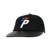 Palace Faux Leather Bunning Man Snapback Black - 23SS