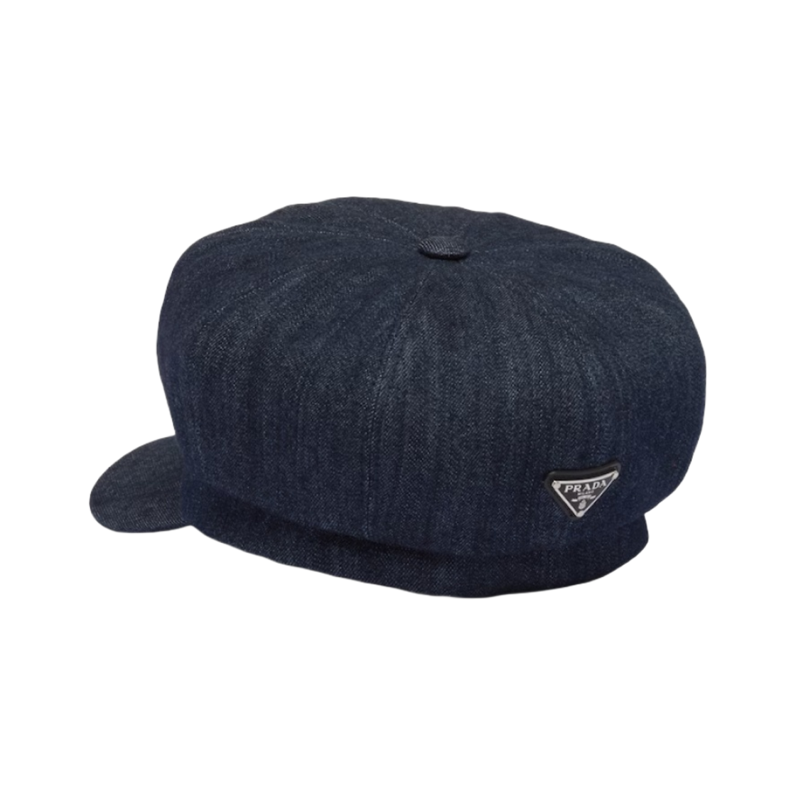 (W) 프라다 데님 햇 네이비((W) Prada Denim Hat Navy) - 2