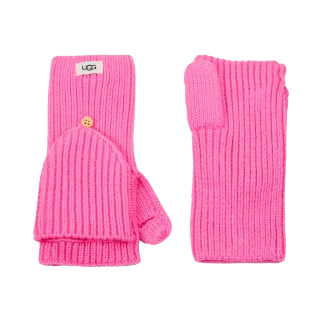 (W) 어그 코지 니트 플립 미튼 프렌치 핑크((W) UGG Cozy Knit Flip Mitten French Pink)