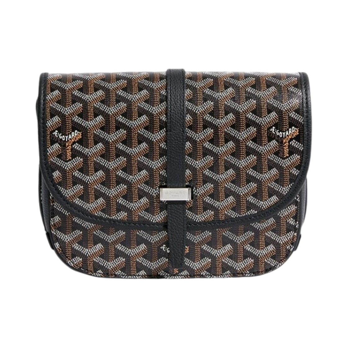 AMABELVEDERE3-PM-01 Goyard Belvedere PM Bag Black - #2