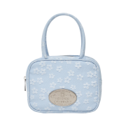 LOTS YOU Lumpy Bumpy Tote Bag Sky Blue