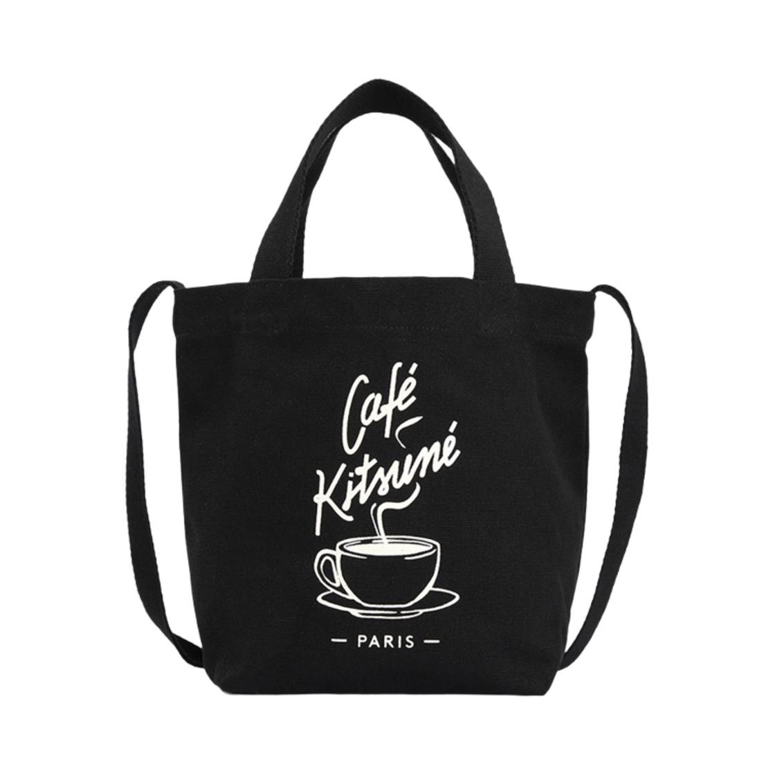 バッグ CAFE KITSUNE COFFEE CUP TOTE BAG FOX HEAD TOTE BAG | Maison Kitsuné