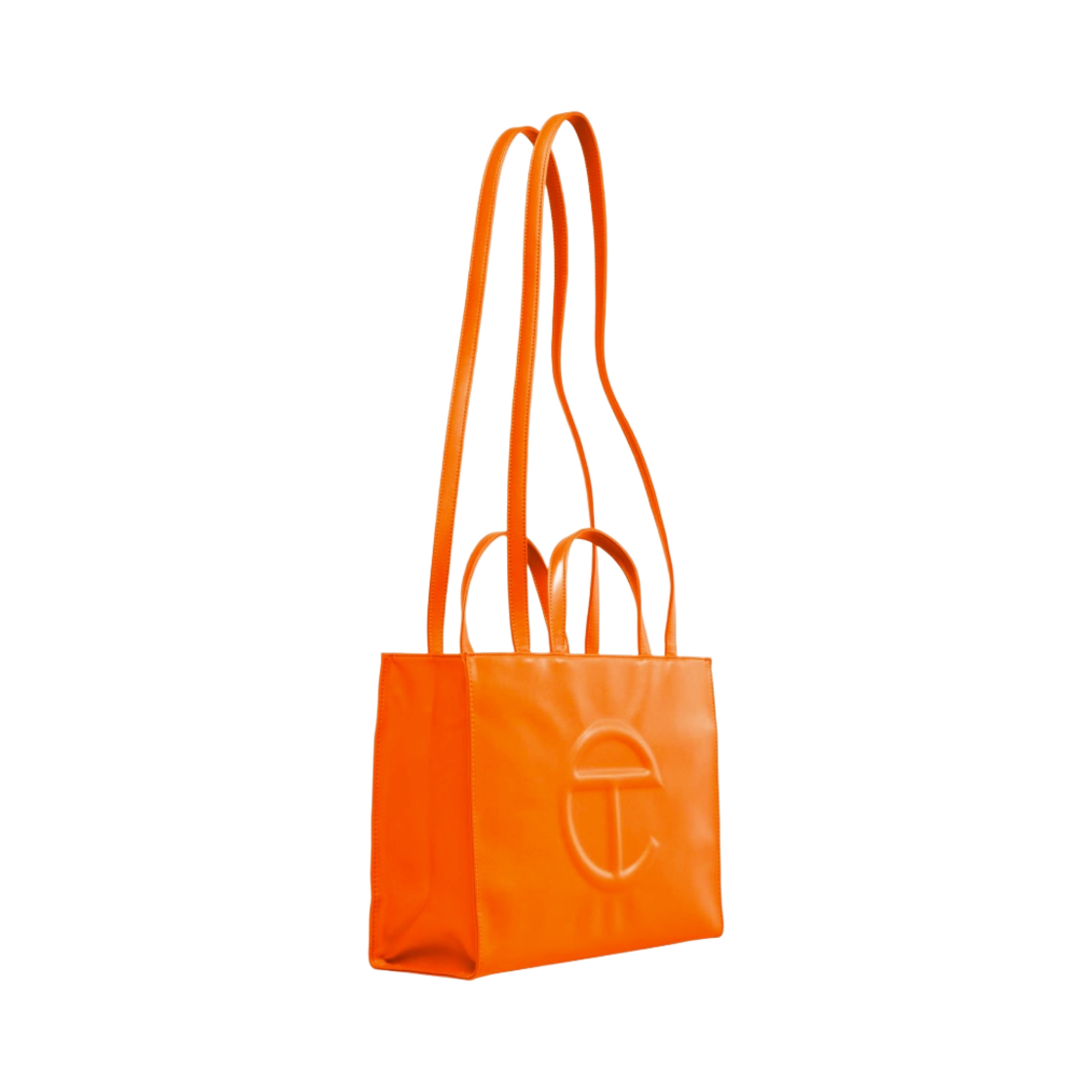 텔파 미디움 쇼핑백 오렌지(Telfar Medium Shopping Bag Orange) - 2