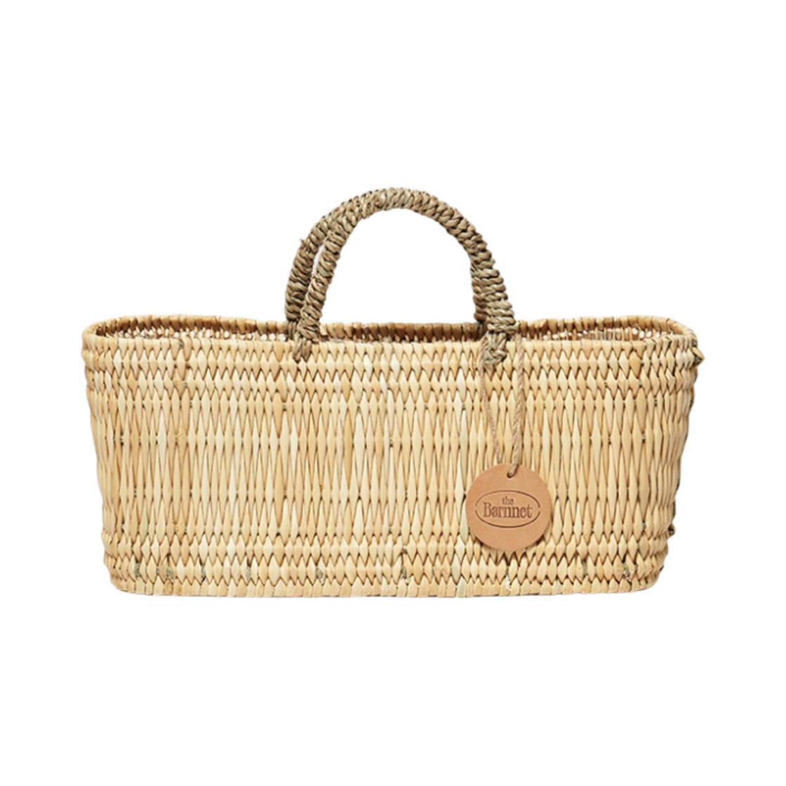 더 바넷 리드 스토리지 스몰 베스킷 바이 보헤미아 LTD. 내츄럴(The Barnnet Reed Storage Small Basket By Bohemia LTD. Natural)