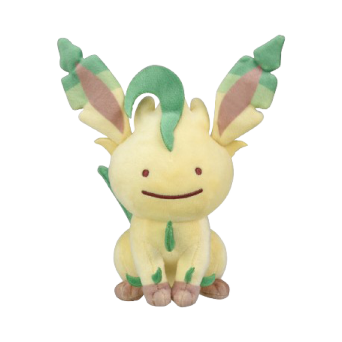 포켓몬 센터 플러시 메타몽의 타임 캡슐 메타몽 리피아(Pokemon Center Plush Ditto's Time Capsule Ditto Leaf)