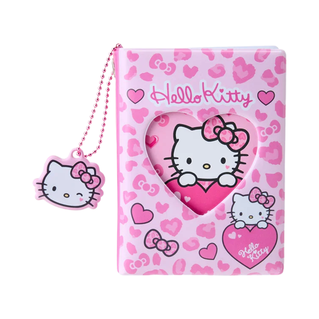 711632 Sanrio Hello Kitty 90's Collect Mini Album Leopard Pink