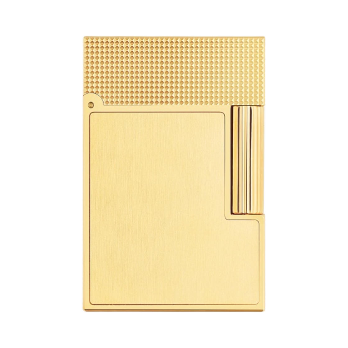 C18602 S.T. Dupont Line 2 Small Brushed Lighter Gold