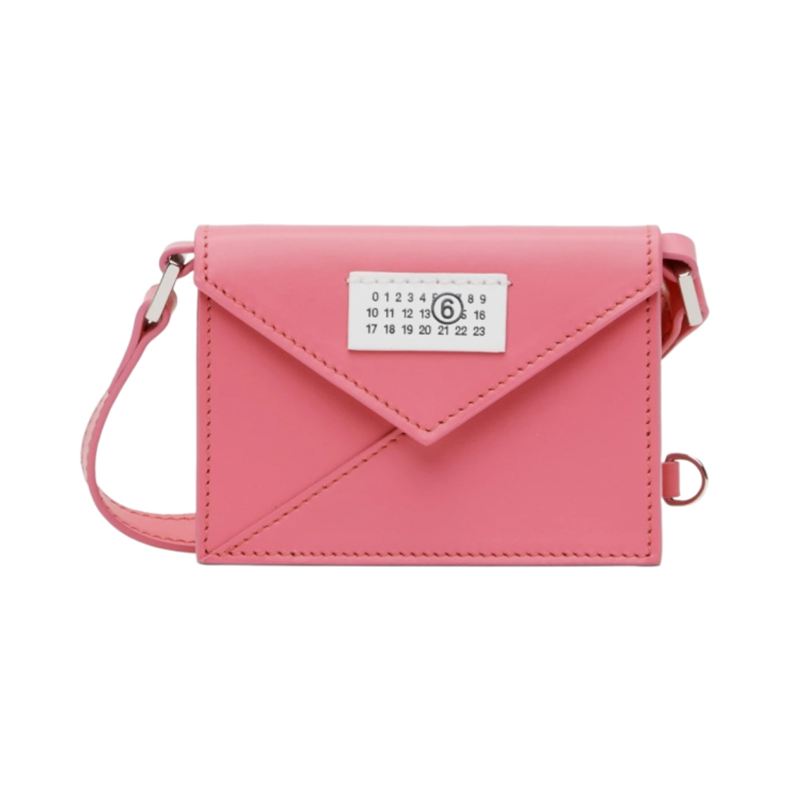 SB6ZI0006P5546T4220 MM6 Maison Margiela Numbers Logo Mini Crossbody Bag Pink