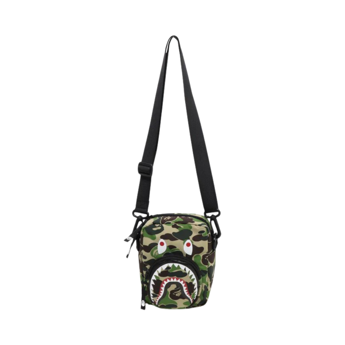 - Bape ABC Camo Shark Mini Bag Green