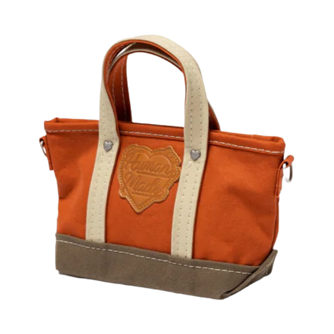 휴먼 메이드 캔버스 미니 숄더 토트백 오렌지(Human Made Canvas Mini Shoulder Tote Bag Orange) - 2