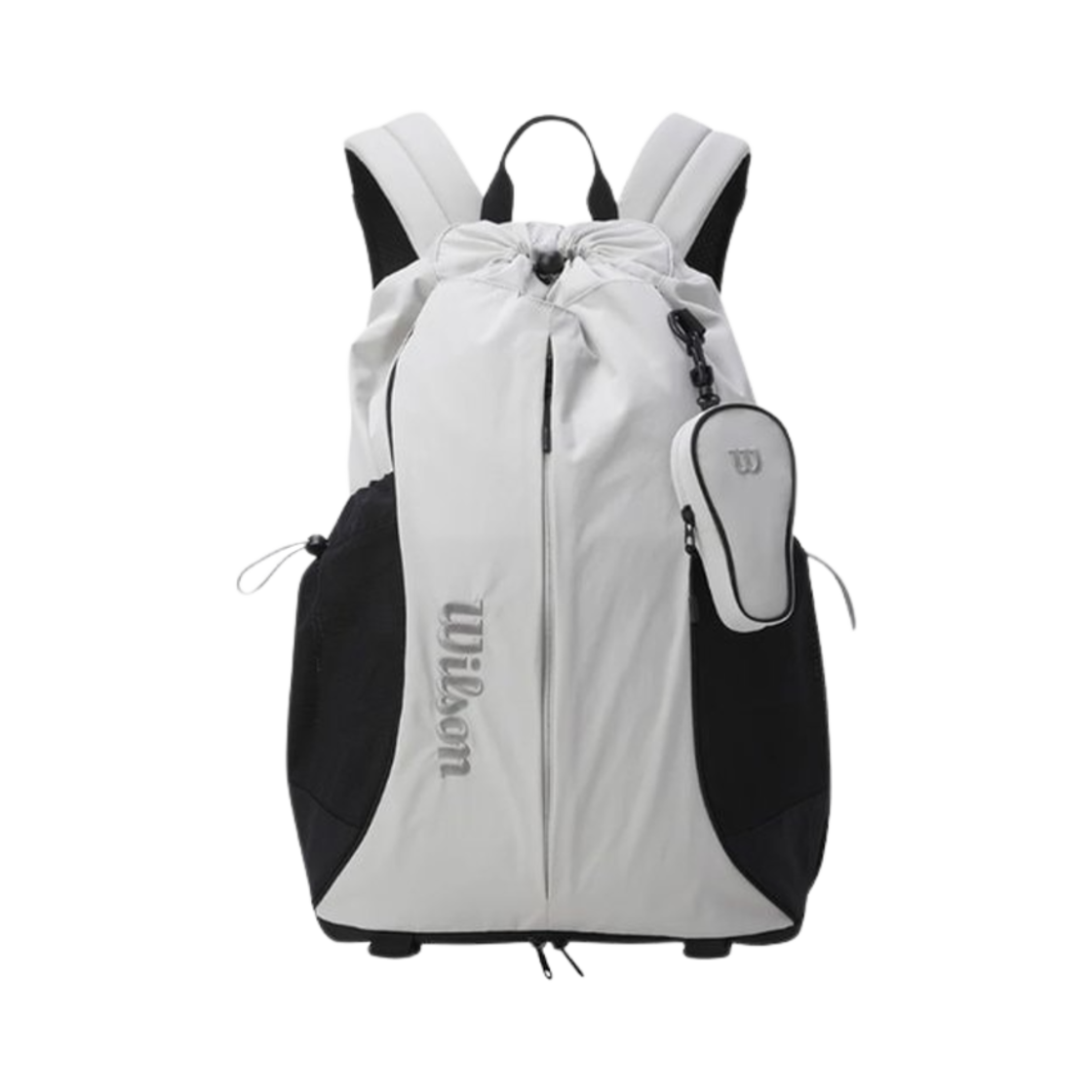 윌슨 테니스 드로우스트링 백팩 화이트(Wilson Tennis Drawstring Backpack White)