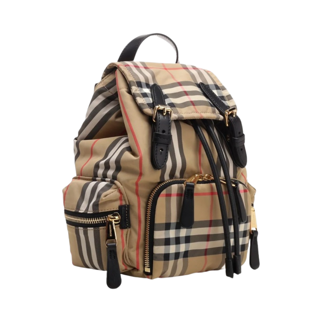 버버리 빈티지 체크 스몰 럭색 아카이브 베이지(Burberry Vintage Check Small Rucksack Archive Beige) - 2