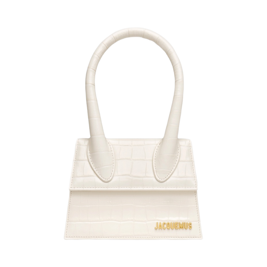 자크뮈스 르 치키토 모옌 시그니쳐 핸드백 아이보리(Jacquemus Le Chiquito Moyen Signature Handbag Ivory) - 1