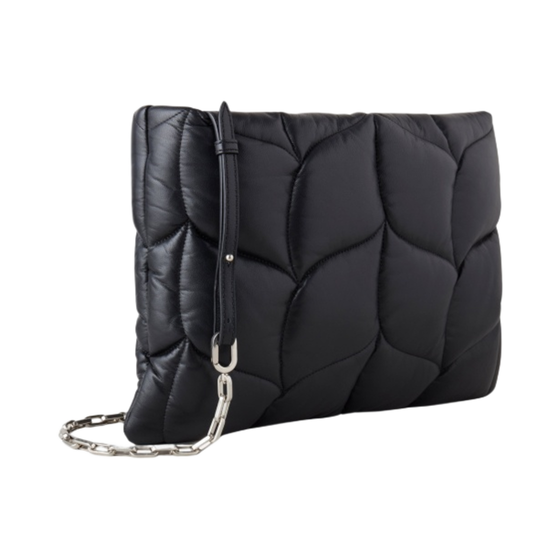 멀버리 필로우 이펙트 나파 레더 소프티 클러치 블랙(Mulberry Pillow Effect Nappa Leather Softie Clutch Black) - 3