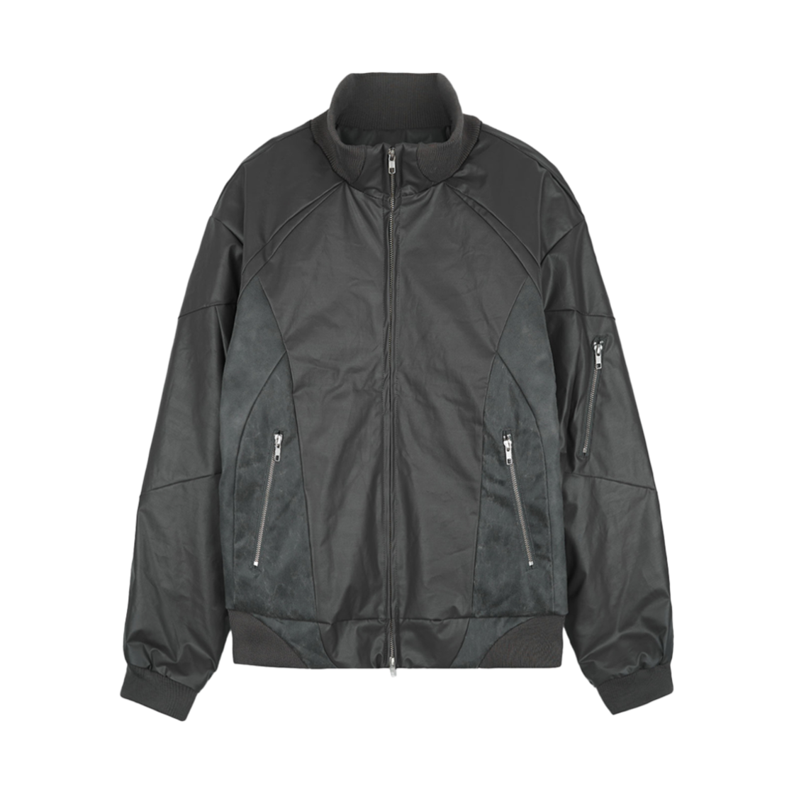 IGNTCR188 Ignota Core:10 Explorer Bomber Jacket Charcoal