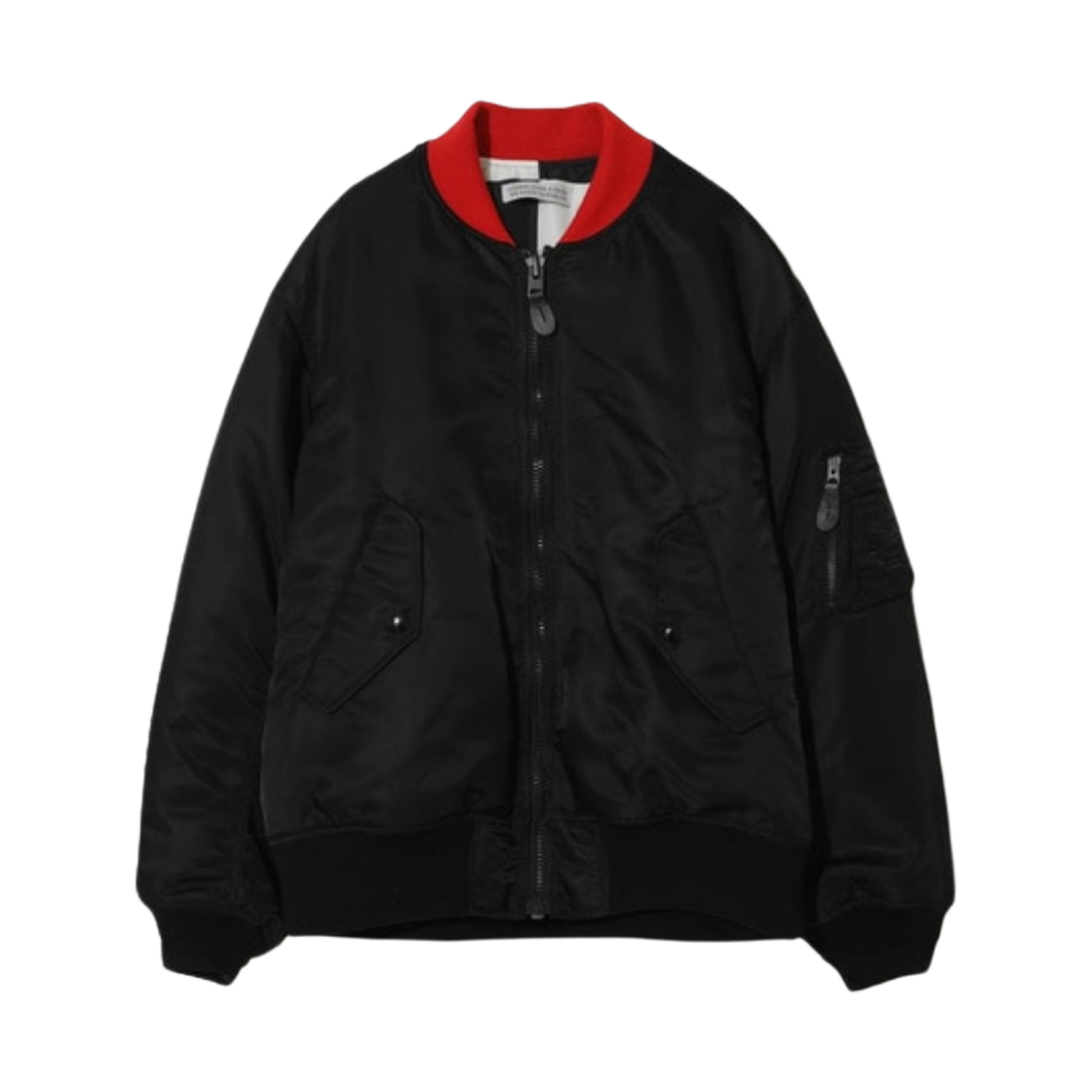 (W) 언더커버 x 프라그먼트 UC2C1207-2 리버시블 MA-1 자켓 블랙((W) Undercover x Fragment UC2C1207-2 Reversible MA-1 Jacket Black)