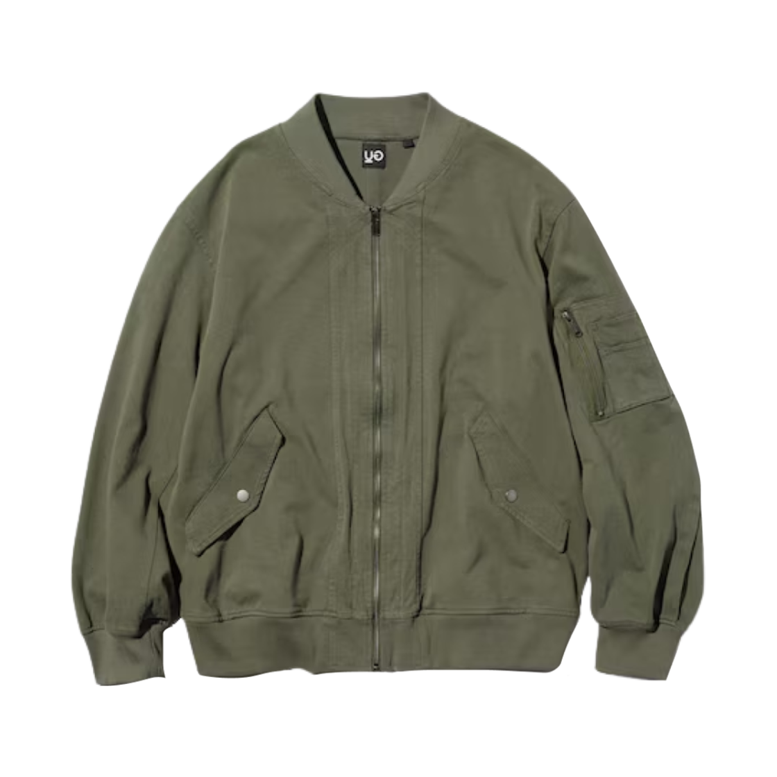 357026-57 GU x Undercover Ribbed Blouson Olive - JP