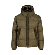 C.P. Company Co-Ted Goggle Down Jacket Ivy Green - 23FW