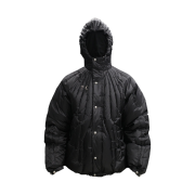 Thug Club Cave Down Jacket Black