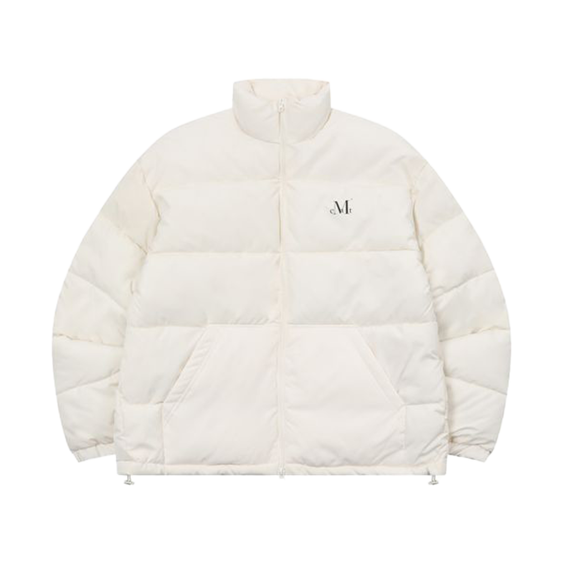 P00000QC_WT MUCENT Cheb High Neck Signature Wellon Padding 5 Divide Cream