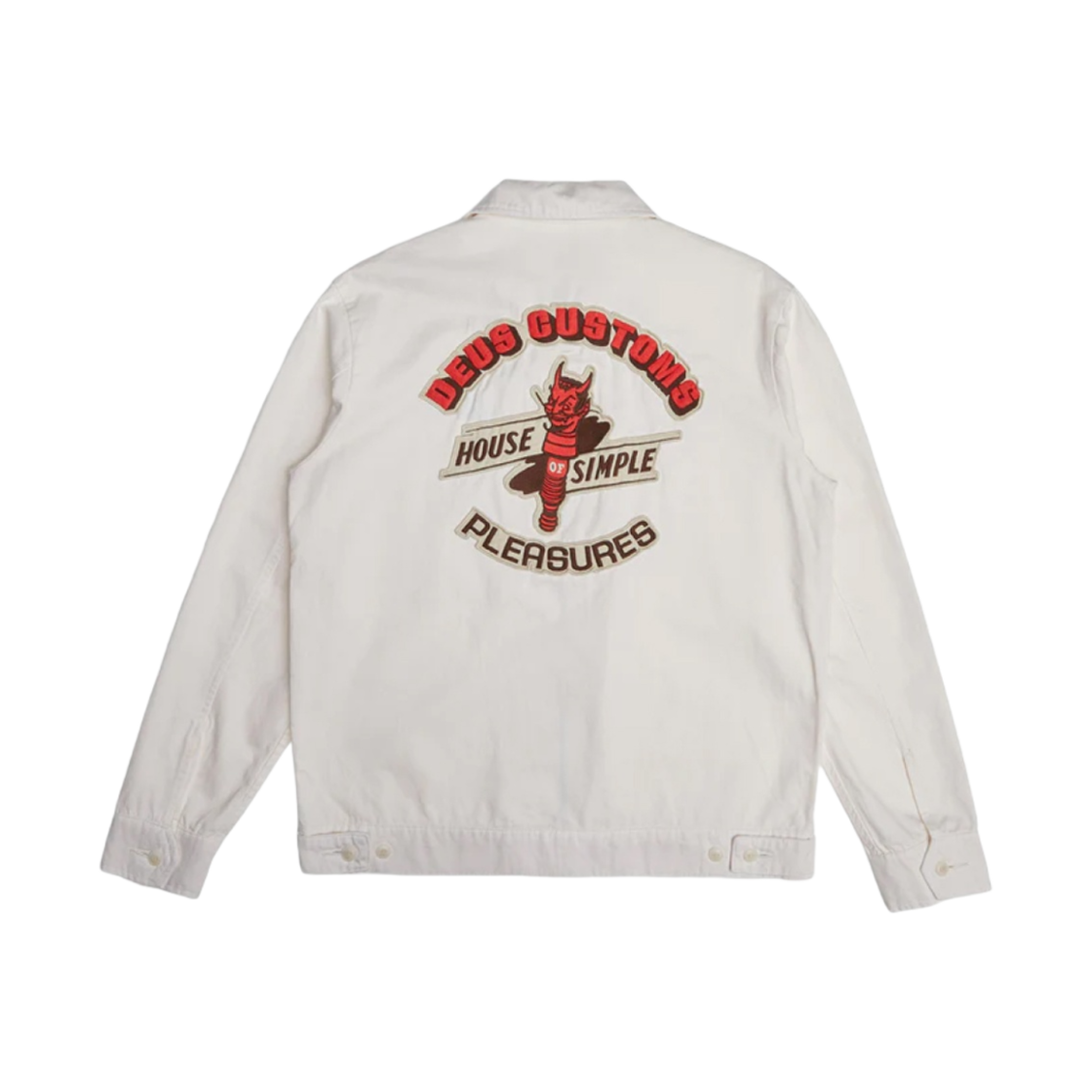 데우스 엑스 마키나 플레져스 워크 자켓 내츄럴(Deus Ex Machina Pleasures Work Jacket Natural) - 2