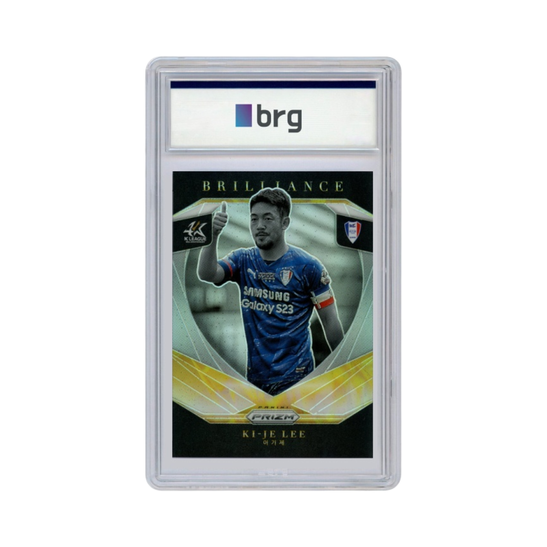 파니니 프리즘 K 리그 #11 수원 삼성 블루윙즈 이기제 브릴리언스 축구 카드 2023(Panini Prizm K League #11 Suwon Samsung Bluewings Lee Ki Je Brilliance Soccer Card 2023)