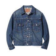 Sugar Cane 14.25 oz. Denim Jacket 1953 Aged Model Dark Blue