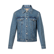 Louis Vuitton Monogram Jacquard Denim Jacket Navy Blue