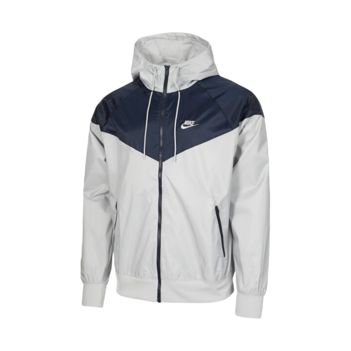 나이키 NSW 윈드러너 후드 자켓 스모크 그레이 옵시디언 - 아시아(Nike NSW Windrunner Hooded Jacket Smok Grey Obsidian - Asia)