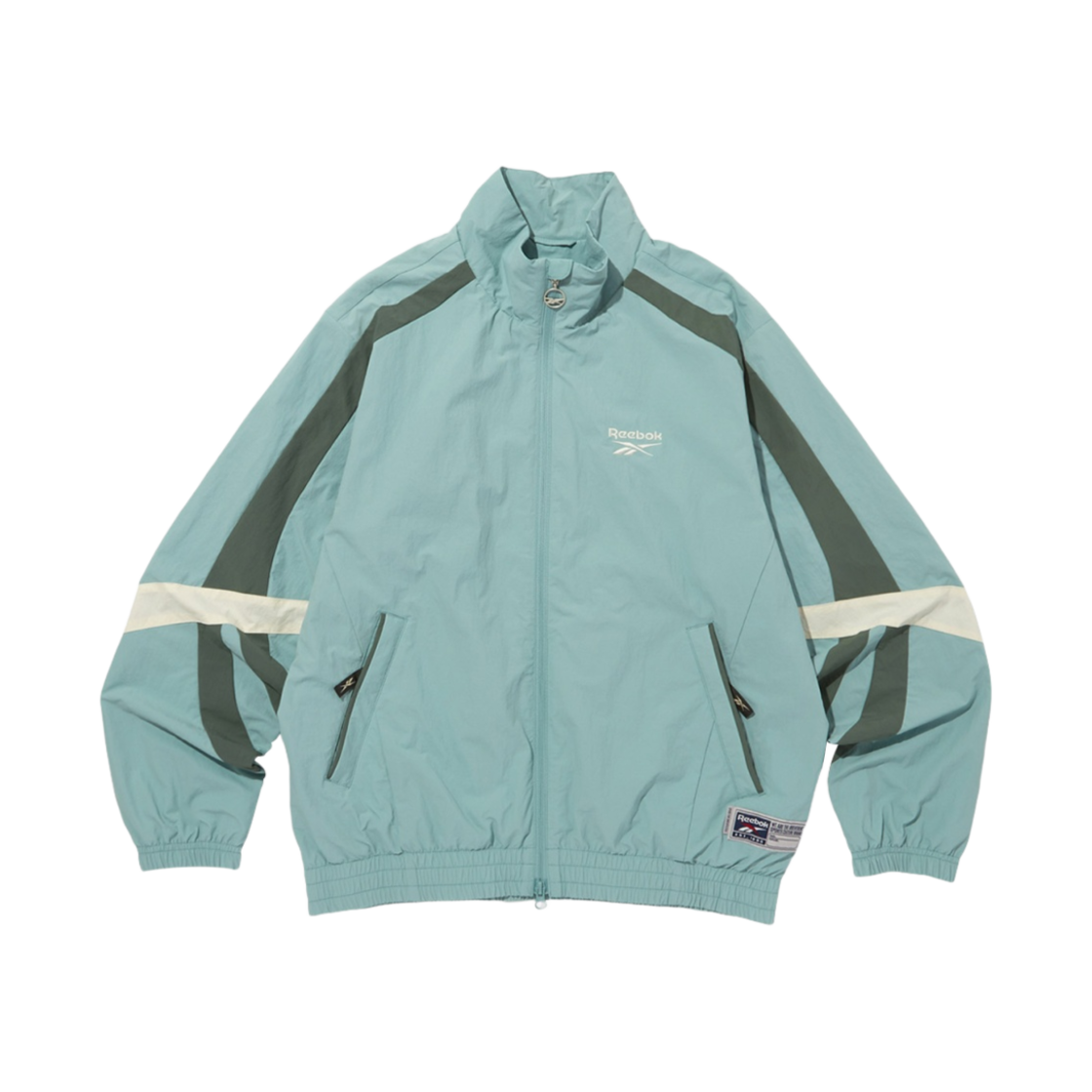 REJU4EJ13L1 Reebok Legend Warm-Up Windbreaker Mint