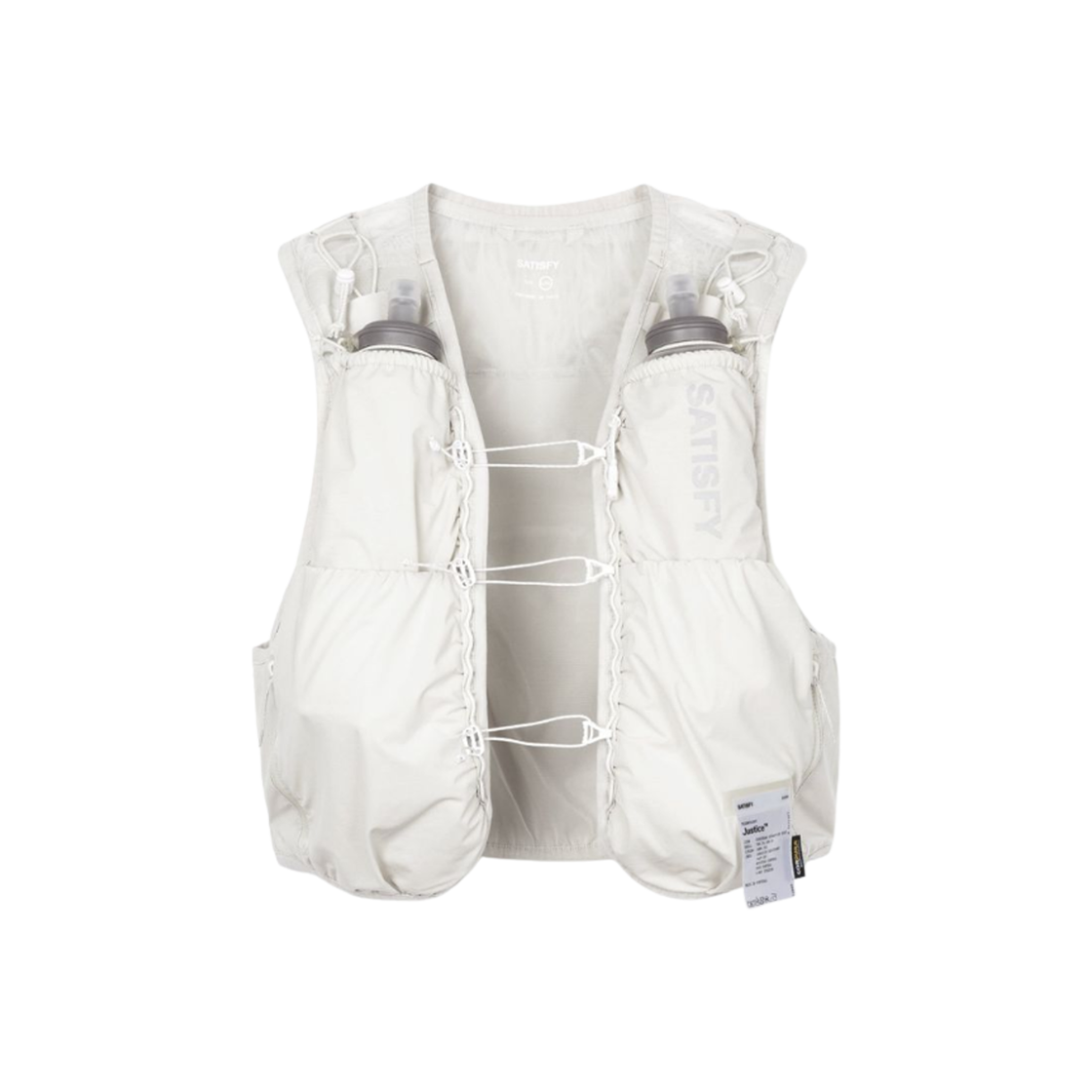 새티스파이 저스티스 코듀라 5L 하이드레이션 베스트 오프 화이트(Satisfy Justice Cordura 5L Hydration Vest Off White)