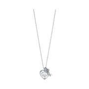 Tiffany & Co. Return to Tiffany Love Heart Tag Key Pendant Sterling Silver