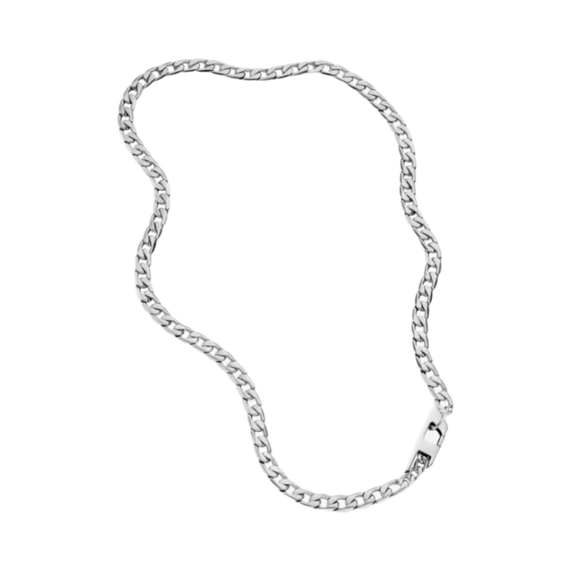 Diesel Diesel Dx1497 Stainless Steel Chain Necklace Silver · ONE SIZE