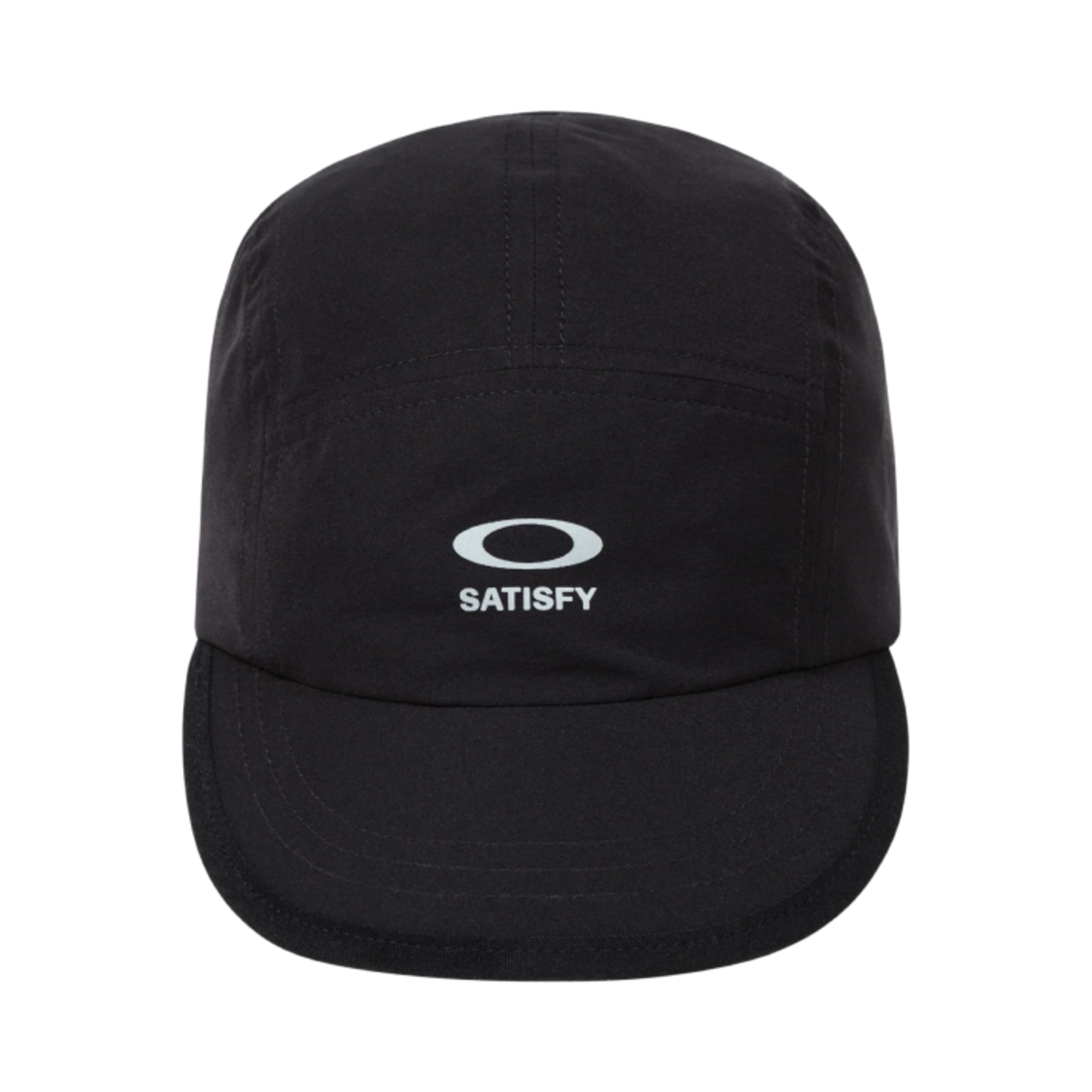 오클리 x 새티스파이 피스쉘 트레일 캡 블랙(Oakley x Satisfy Peaceshell Trail Cap Black)