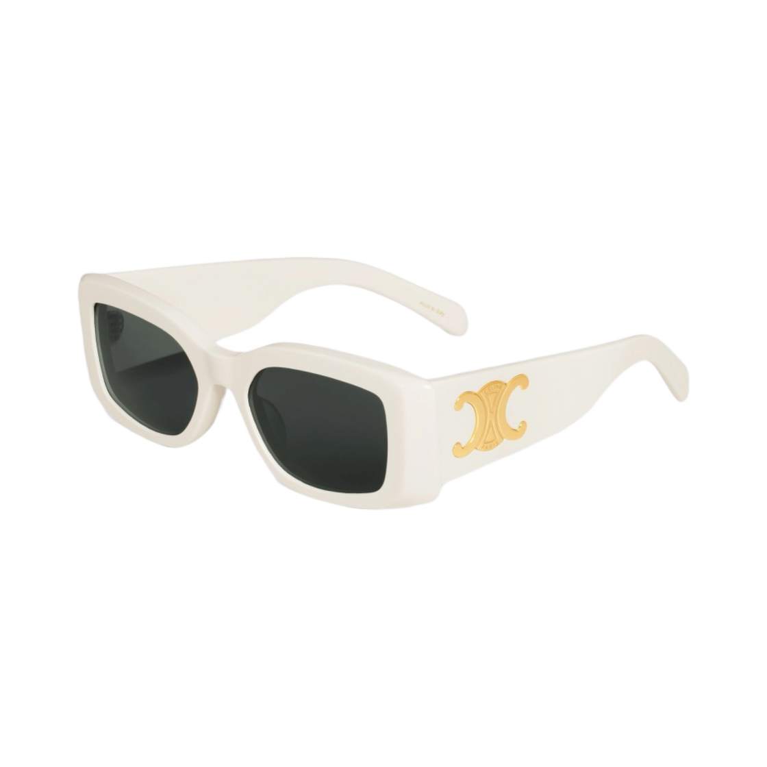 (W) 셀린느 트리옹프 XL 01 선글라스 아세테이트 아이보리((W) Celine Triomphe XL 01 Sunglasses in Acetate Ivory) - 2