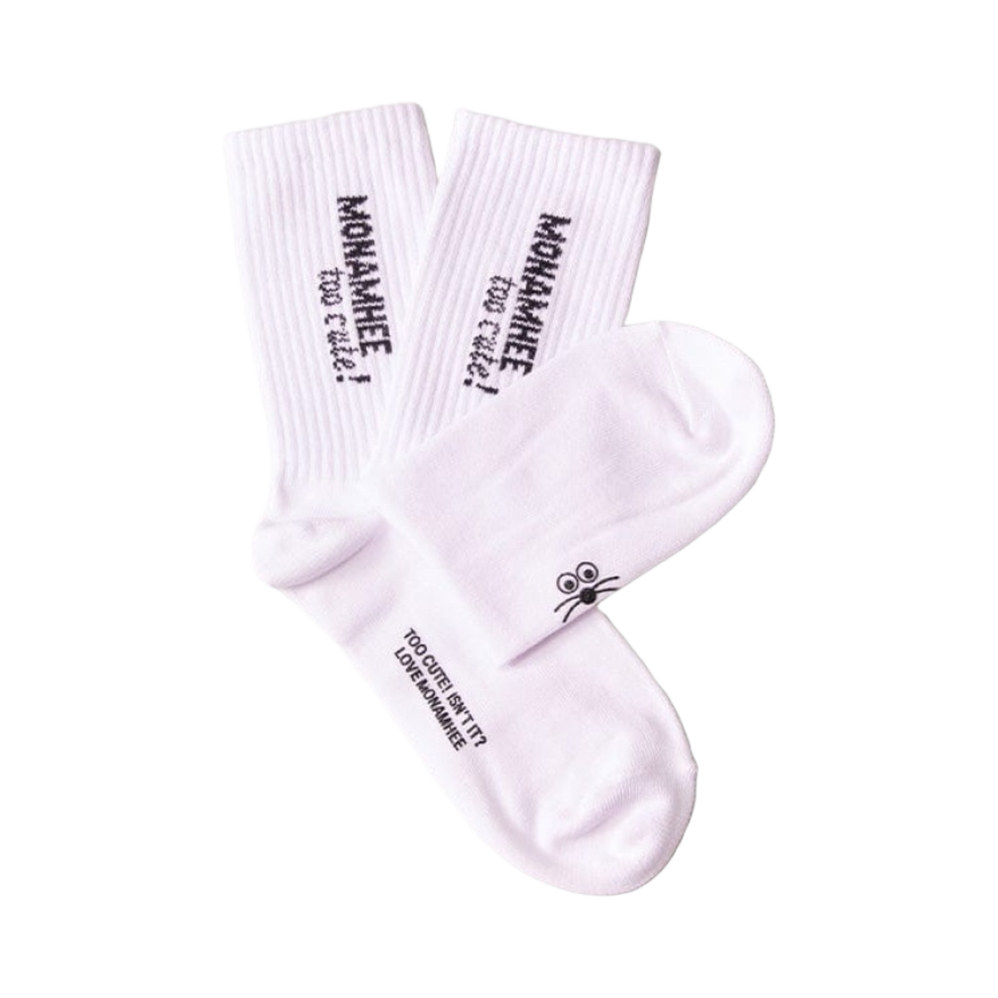 모남희 양말 화이트(Monamhee Socks White) - 1
