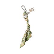 Vacant Archive Dyed Bandana Keyring Khaki