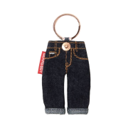 Beams Boy Denim Key Holder Navy