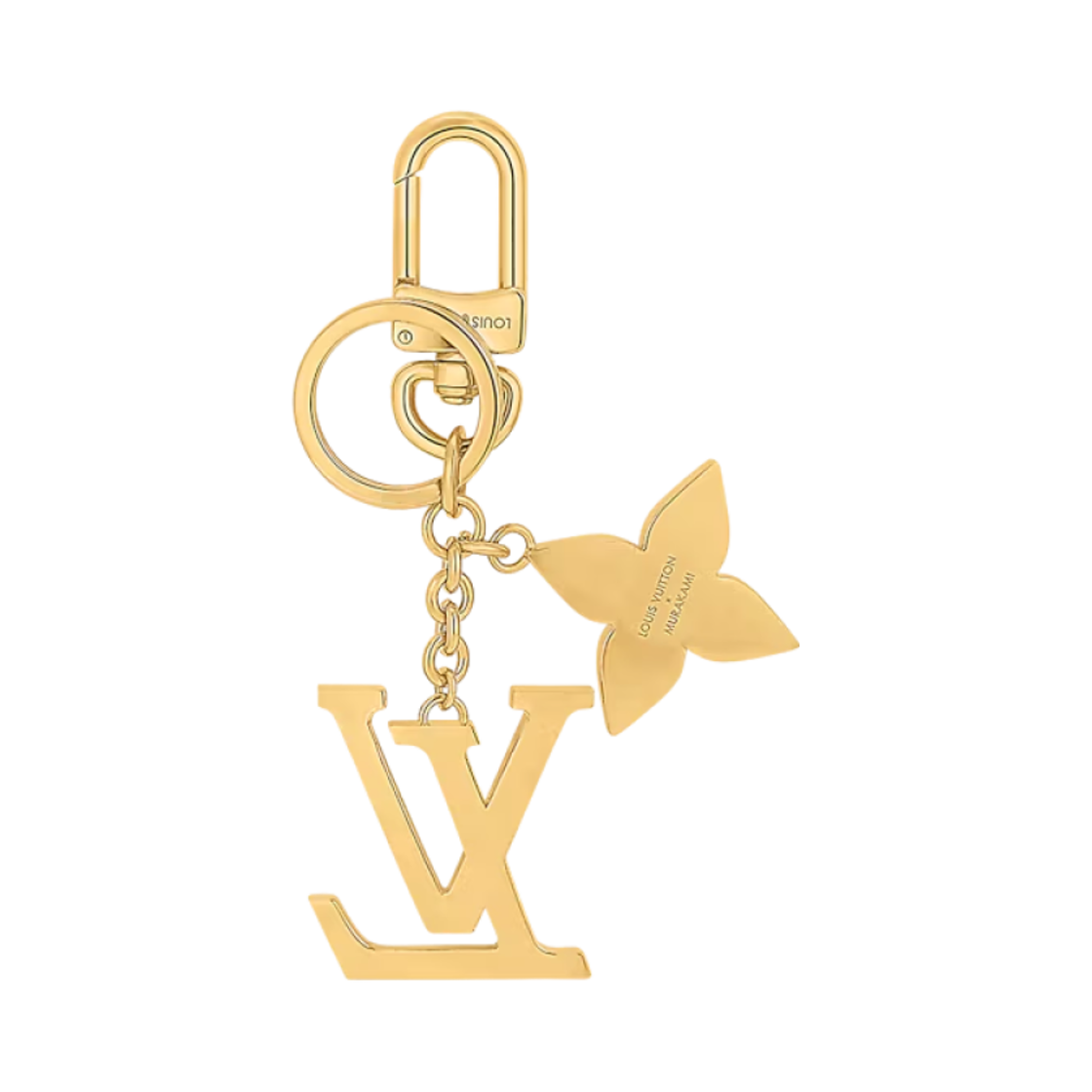 루이비통 x 무라카미 타카시 LV 아이코닉 모노그램 멀티컬러 키 홀더 푸시아(Louis Vuitton x Murakami Takashi LV Iconic Monogram Multicolor Key Holder Fuchsia) - 2