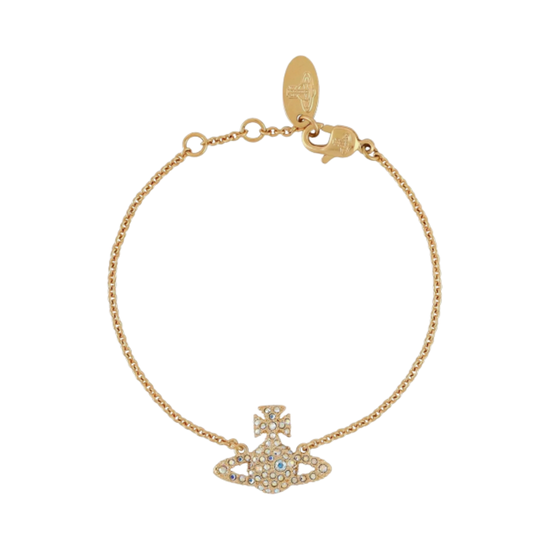 비비안 웨스트우드 그레이스 바스 릴리프 브레이슬릿 골드(Vivienne Westwood Grace Bas Relief Bracelet Gold) - 1