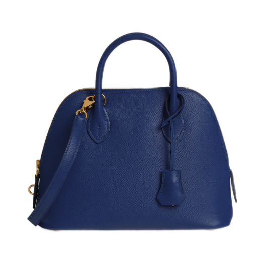 Hermes Bolide 1923 25 Bag Epsom & Gold Bleu Saphir